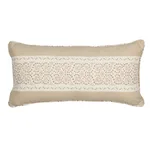 SO18074218 | Jasmine I/O Pillow - Neutral Schumacher Jasmine I/O Pillow in Neutral (SO18074218)