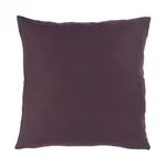 Jumi Stonewashed Linen Pillow - Aubergine Schumacher Jumi Stonewashed Linen Pillow in Aubergine