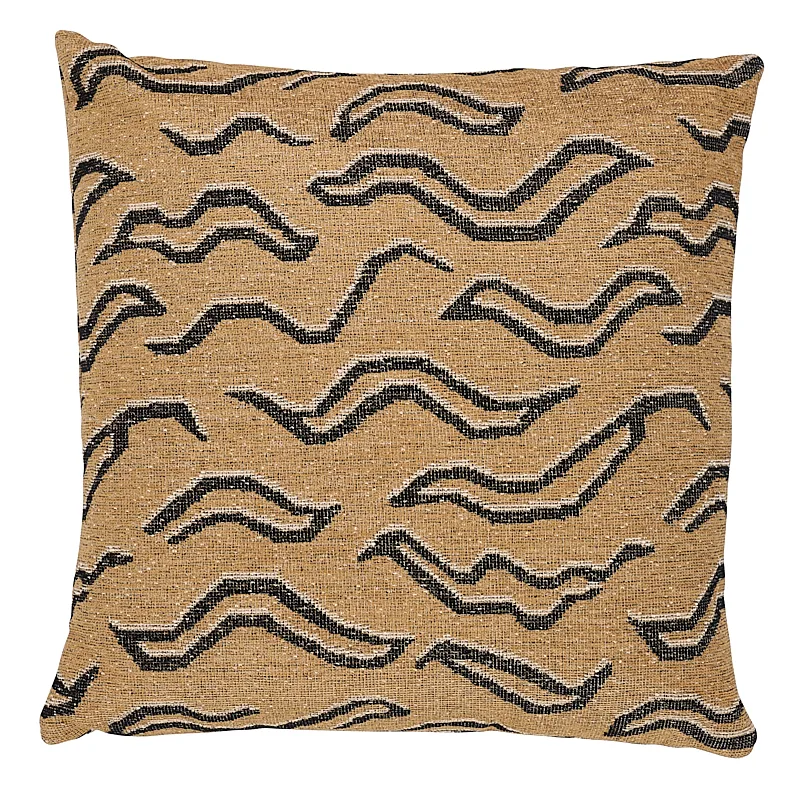 Schumacher Kata Pillow in Camel with Black