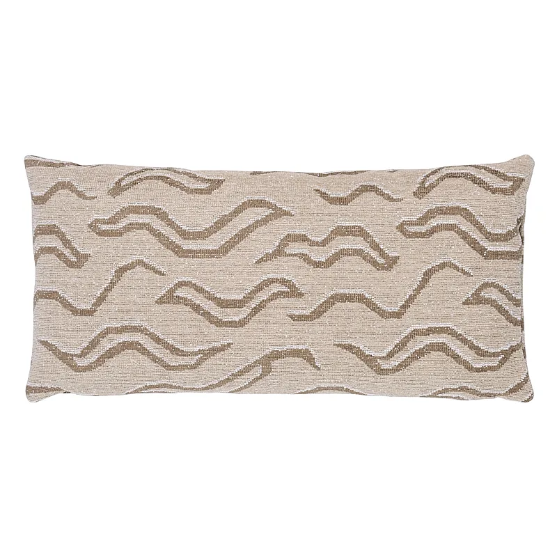 Schumacher Kata Pillow in Light Neutral (SO8068118)
