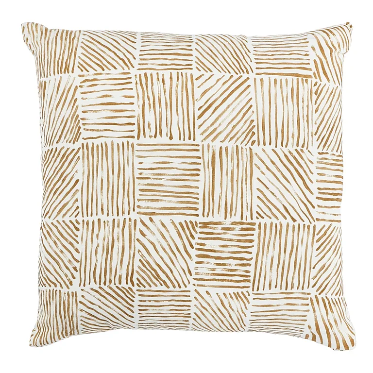Schumacher Katama Pillow in Caramel
