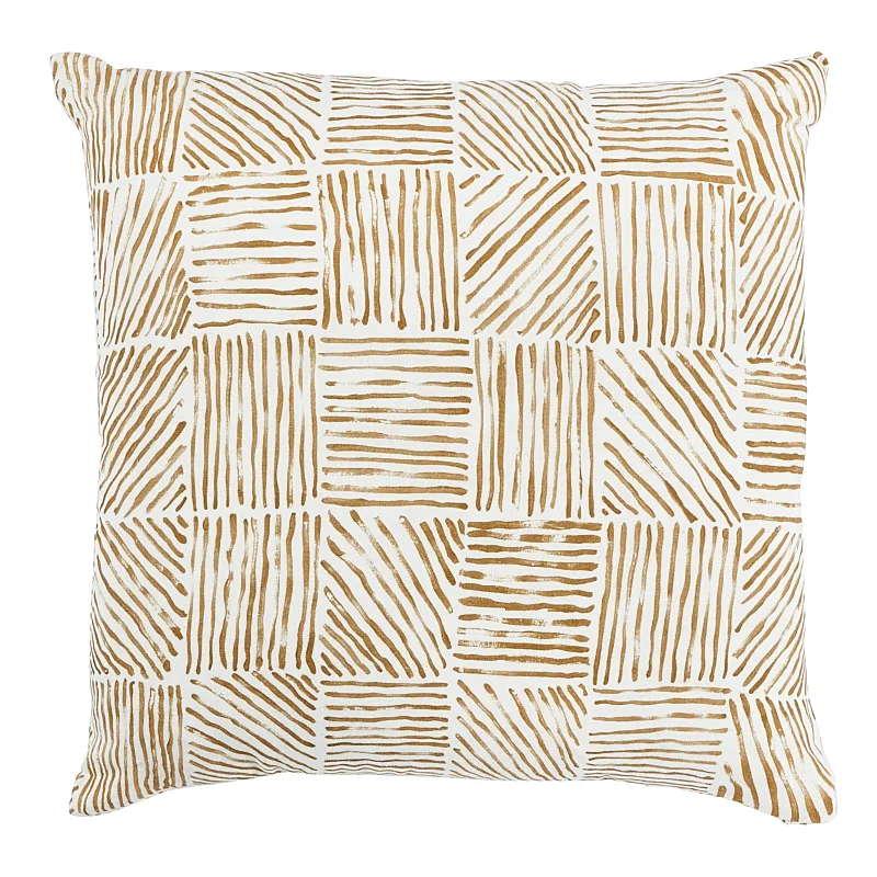 Schumacher Katama Pillow in Caramel