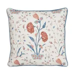 SO17833005 | Khilana Floral Pillow - Delft & Rose Schumacher Khilana Floral Pillow in Delft & Rose (SO17833005)