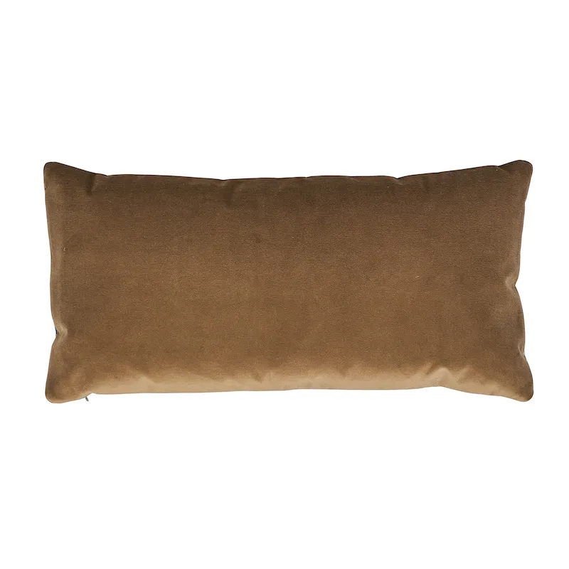 Schumacher Khotan Weave Pillow a in Sable (SO626800118)