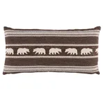 SO8499118 | Koda Stripe Pillow - Coffee Schumacher Koda Stripe Pillow in Coffee (SO8499118)