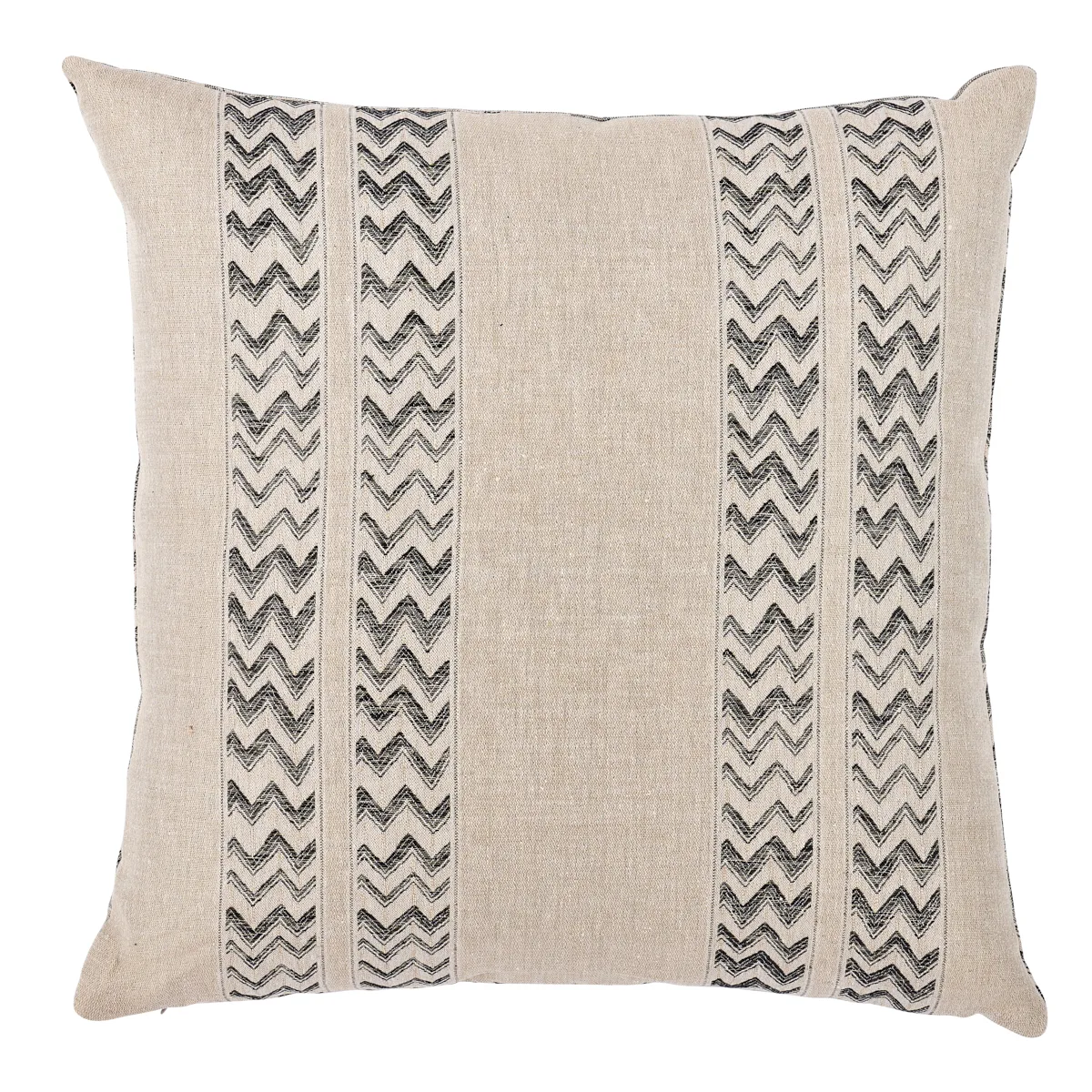 Schumacher Kudu Stripe + Kudu Pillow in Black (SO6997005)