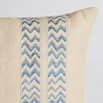 SO6997128 | Kudu Stripe Pillow - Blue Schumacher Kudu Stripe Pillow in Blue (SO6997128)