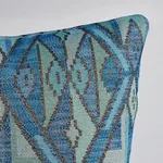 SO8028106 | Kuzma Pillow - Blue Schumacher Kuzma Pillow in Blue (SO8028106)