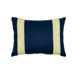 SO7746012 | Larson Pillow - Yellow & Blue Schumacher Larson Pillow in Yellow & Blue (SO7746012)