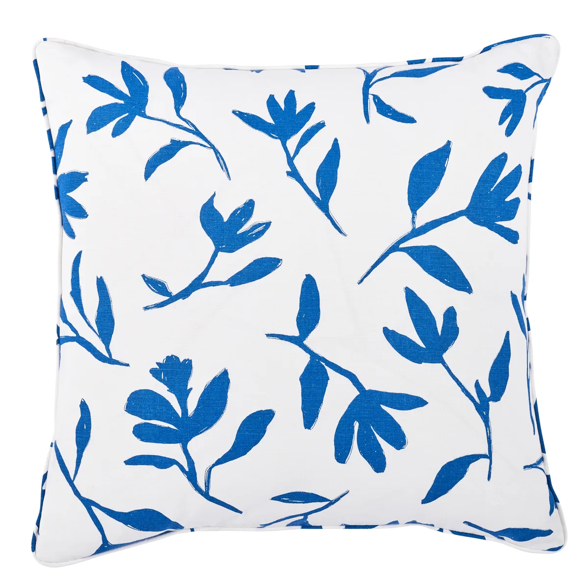 Schumacher Laurel Pillow in Navy (SO18001006)