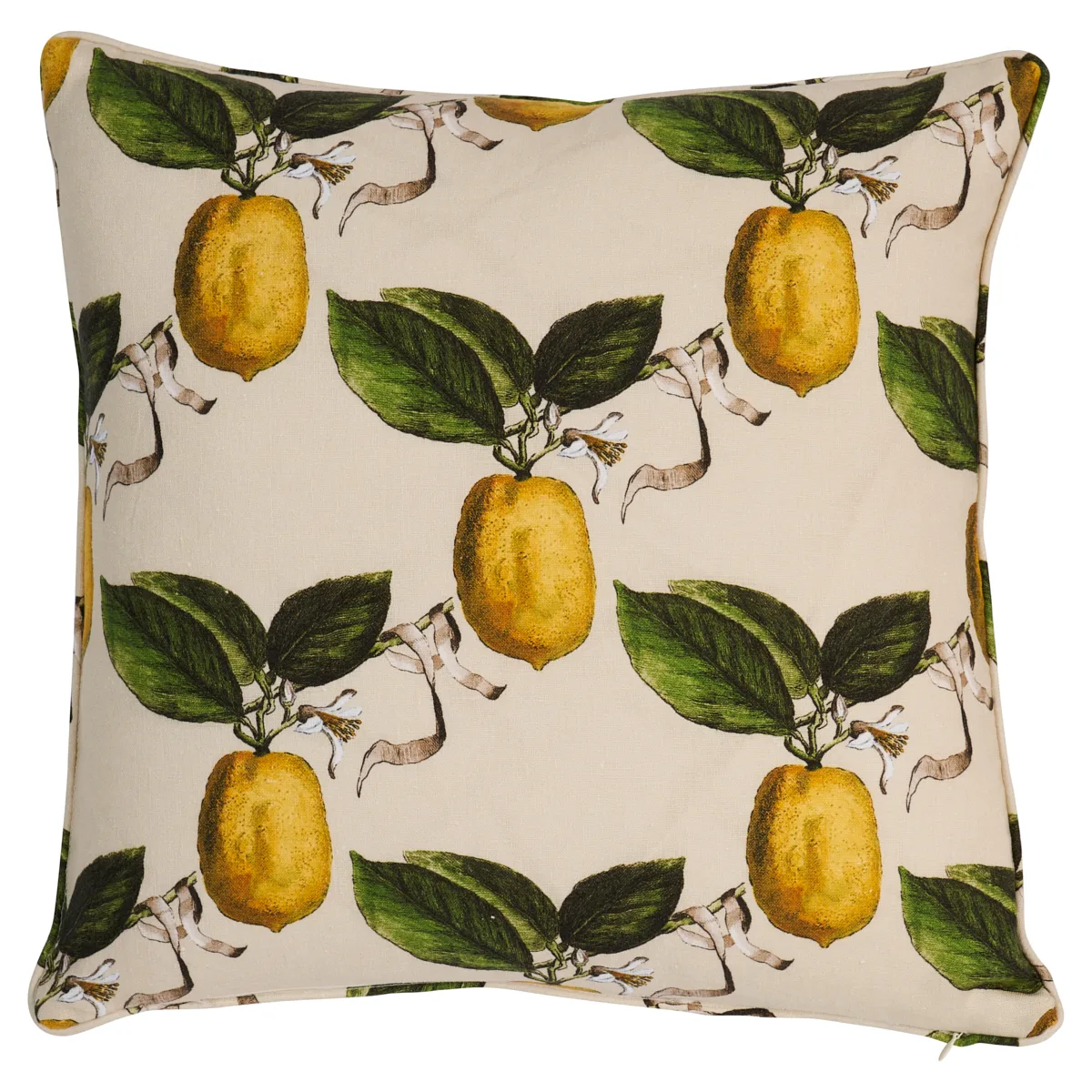Schumacher Le Citron Pillow in Natural (SO18063205)