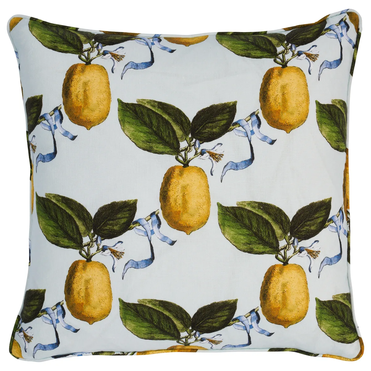 Schumacher Le Citron Pillow in Sky (SO18063105)
