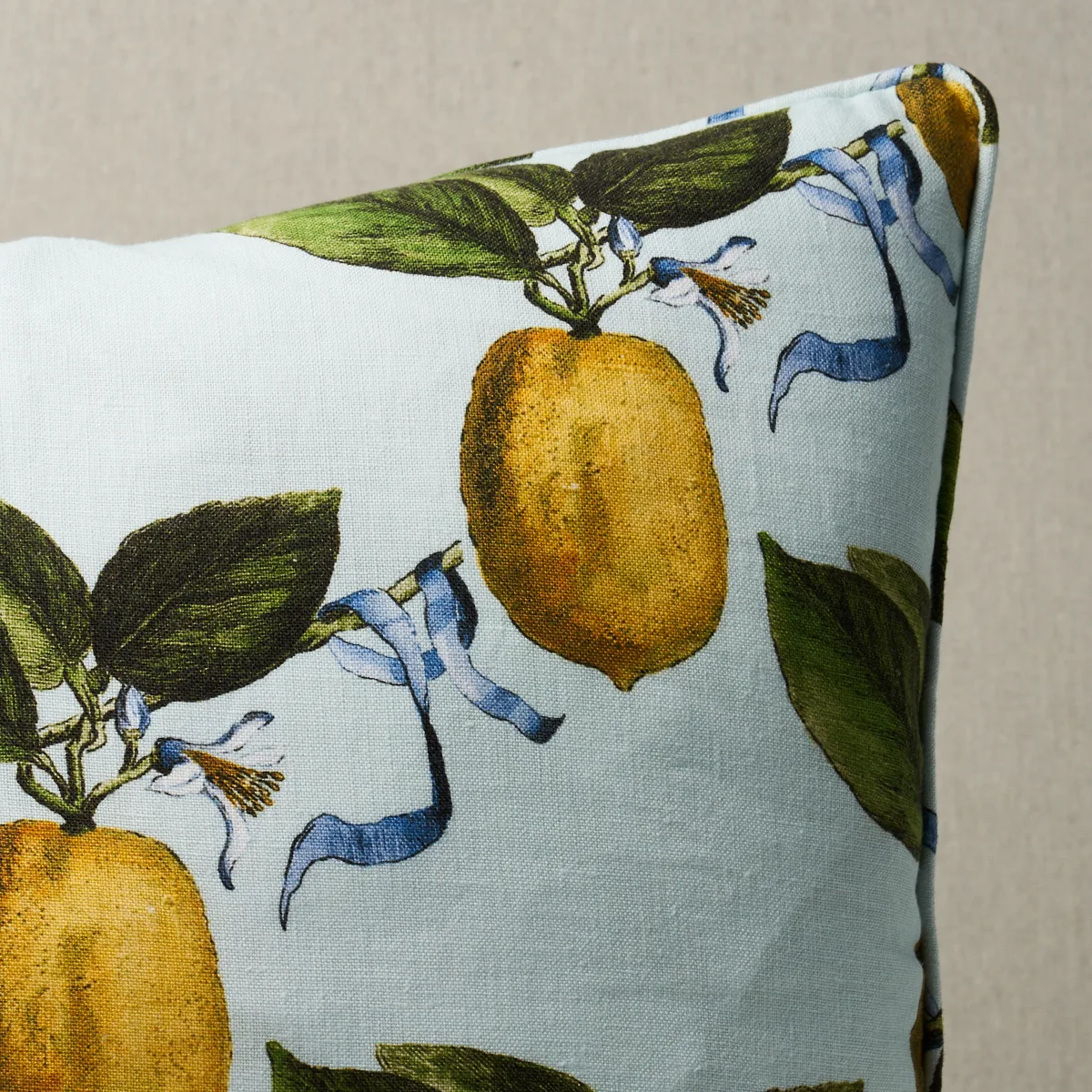 SO18063105 | Le Citron Pillow - Sky Schumacher Le Citron Pillow in Sky (SO18063105)