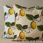 SO18063105 | Le Citron Pillow - Sky Schumacher Le Citron Pillow in Sky (SO18063105)