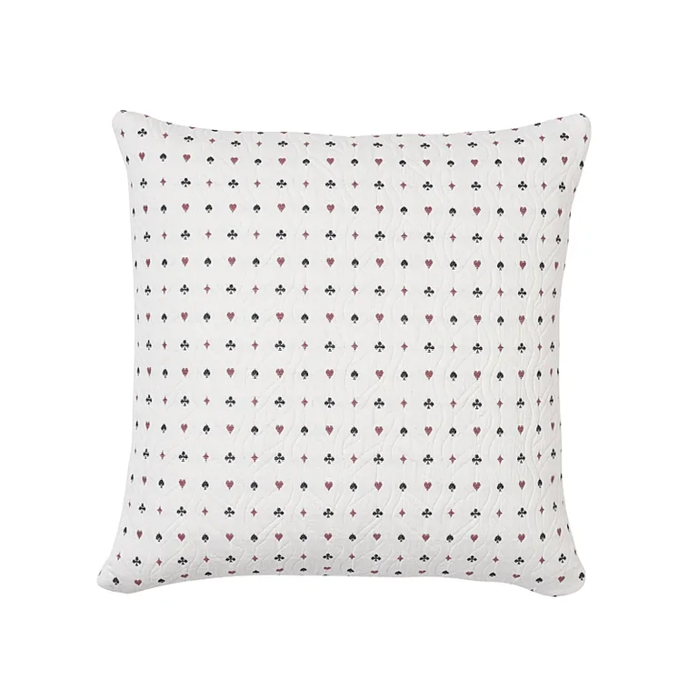 Schumacher Le Joueur Pillow in Rouge et Noir