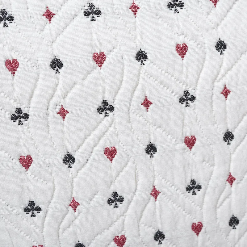 Schumacher Le Joueur Pillow in Rouge et Noir