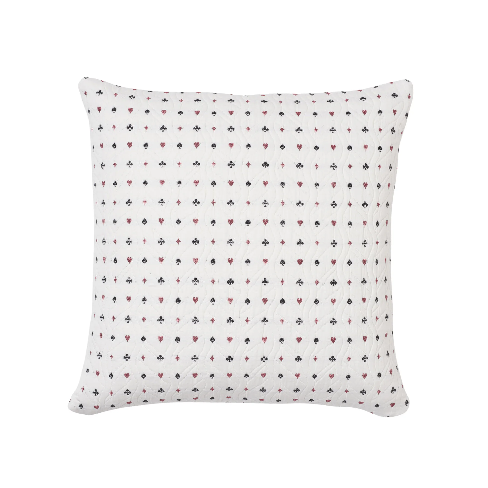 Schumacher Le Joueur Pillow in Rouge et Noir