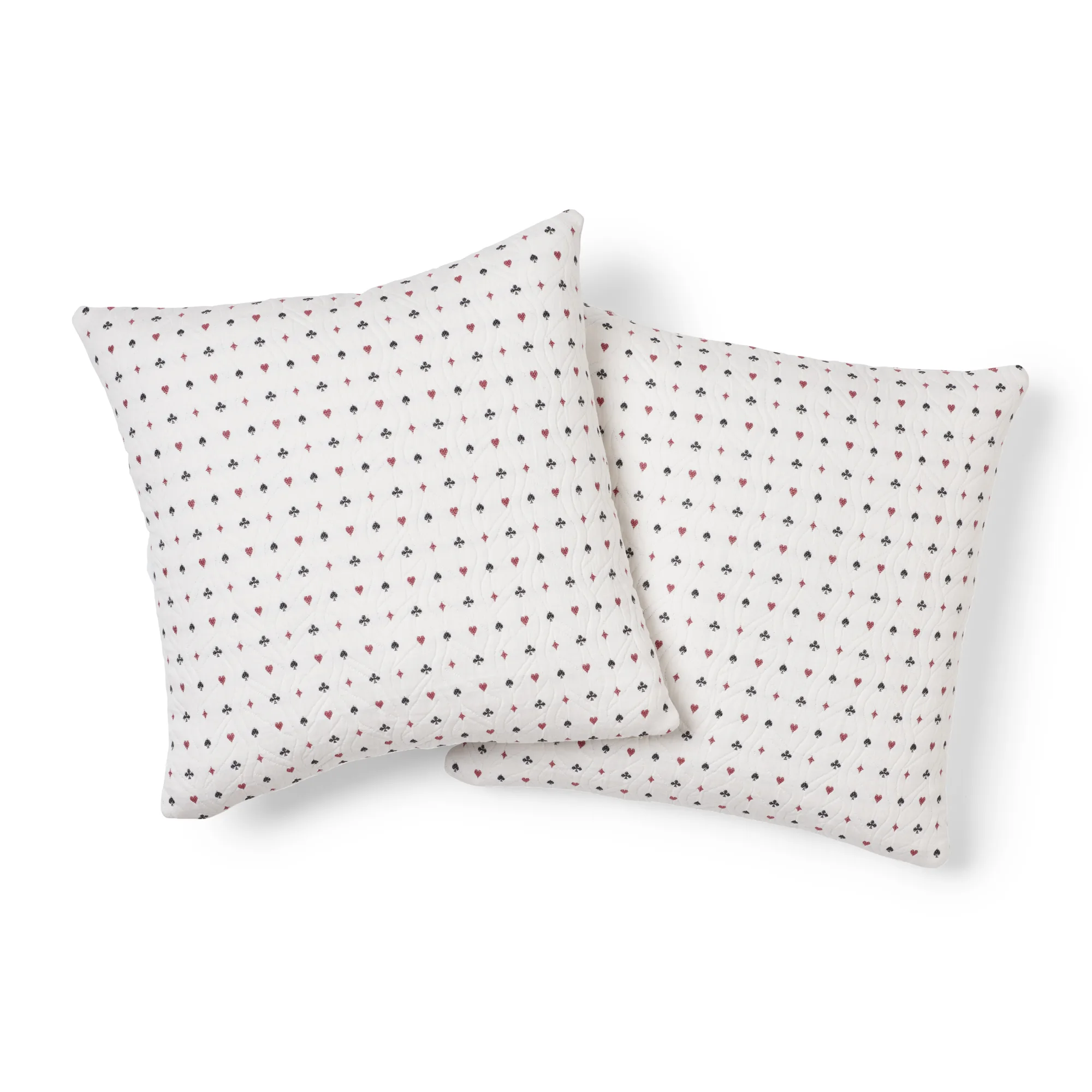 Schumacher Le Joueur Pillow in Rouge et Noir