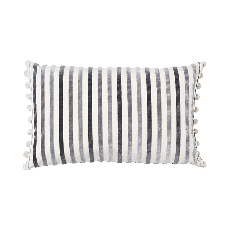 Schumacher Le Matelot Pillow in Charcoal (SO7229314)