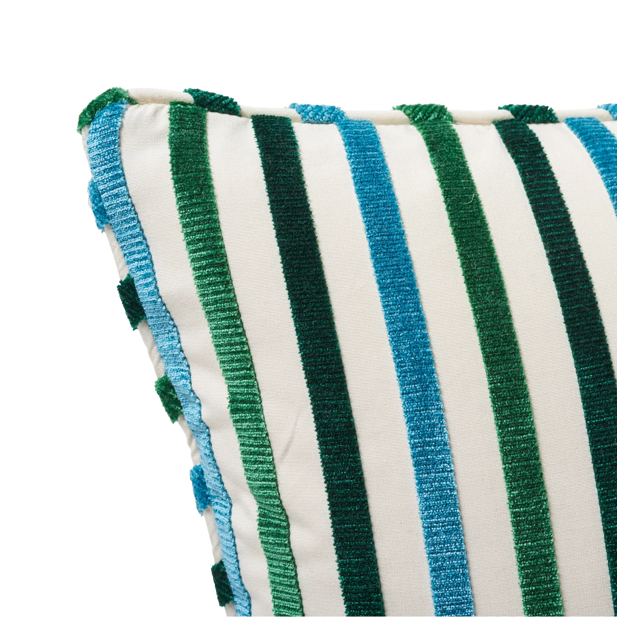 Schumacher Le Matelot Pillow in Peacock