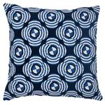 SO8226005 | Le Moderne Cut Velvet Pillow - Cobalt Schumacher Le Moderne Cut Velvet Pillow in Cobalt (SO8226005)