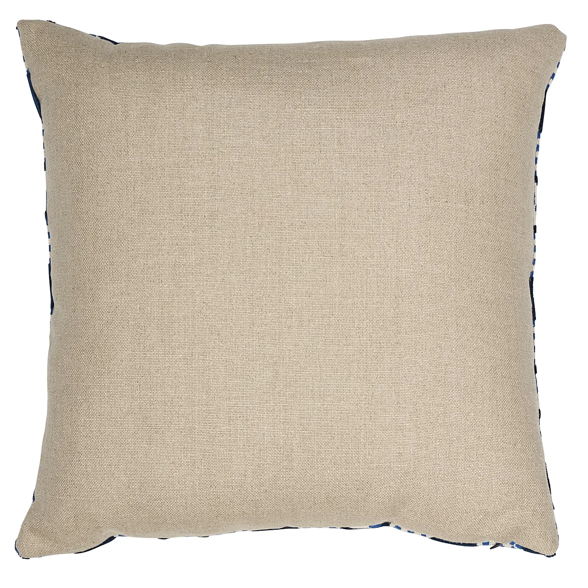 Schumacher Le Moderne Cut Velvet Pillow in Cobalt (SO8226005)