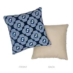 SO8226005 | Le Moderne Cut Velvet Pillow - Cobalt Schumacher Le Moderne Cut Velvet Pillow in Cobalt (SO8226005)