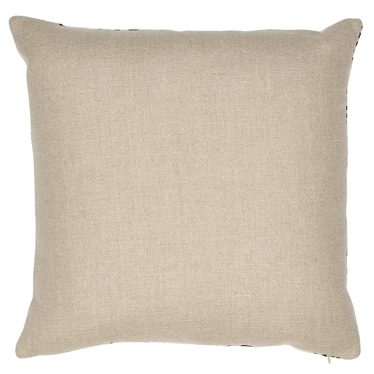 Schumacher Le Moderne Cut Velvet Pillow in Neutral (SO8226105)