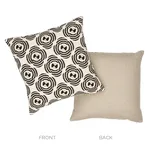 SO8226105 | Le Moderne Cut Velvet Pillow - Neutral Schumacher Le Moderne Cut Velvet Pillow in Neutral (SO8226105)