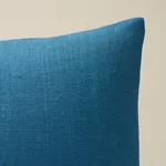 Leo Glazed Linen Pillow - Peacock Schumacher Leo Glazed Linen Pillow in Peacock