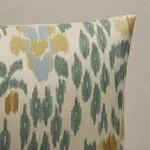 SO18273118 | Leonora Warp Print Pillow - Citron Schumacher Leonora Warp Print Pillow in Citron (SO18273118)