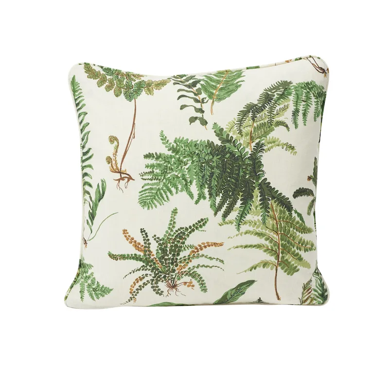 Schumacher Les Fougeres Pillow in Document (SO17409004)