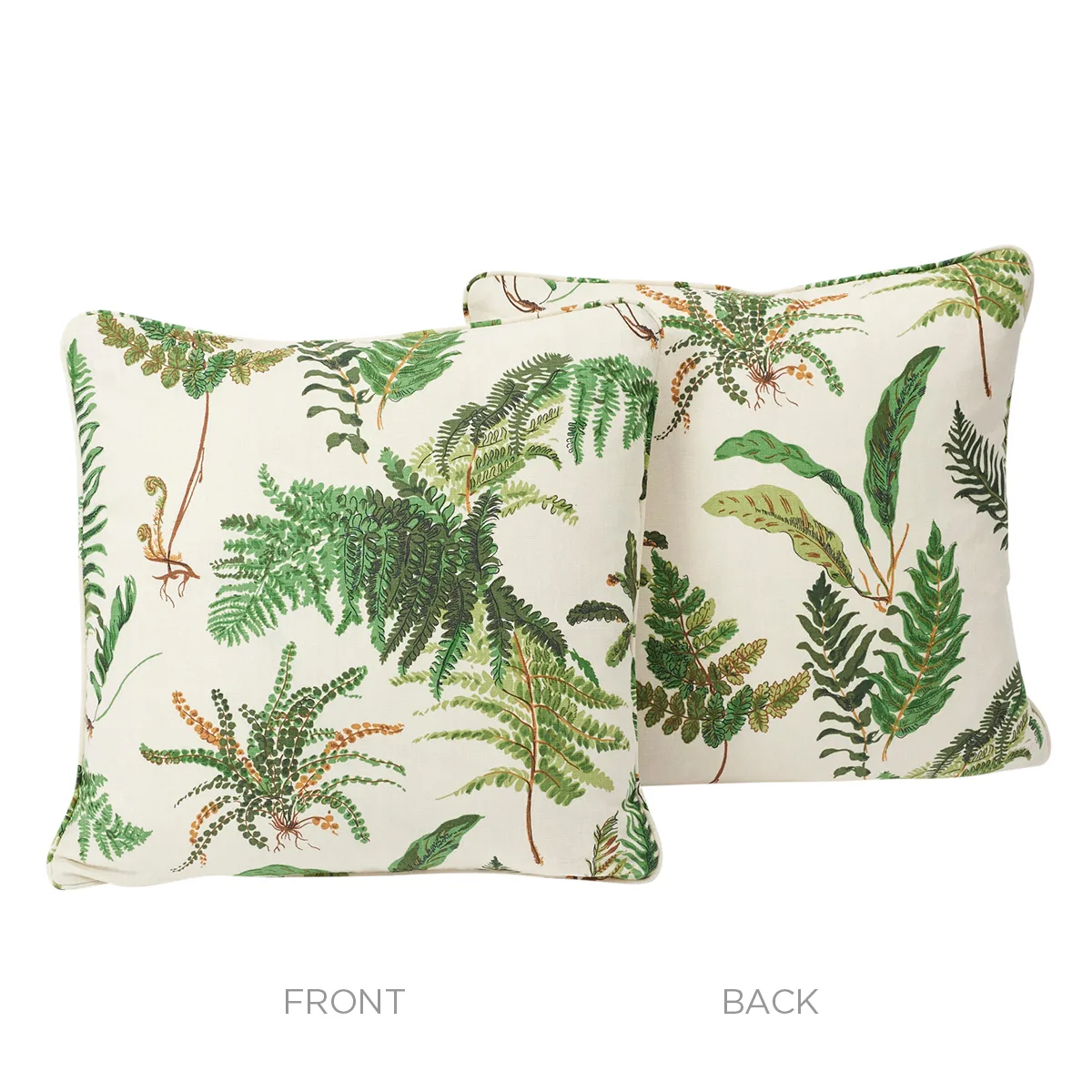 Schumacher Les Fougeres Pillow in Document (SO17409004)