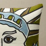 SO0002803 | Liberté Pillow - Chartreuse Schumacher Liberté Pillow in Chartreuse (SO0002803)