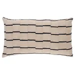SO7121017 | Lines Pillow - Black Schumacher Lines Pillow in Black (SO7121017)