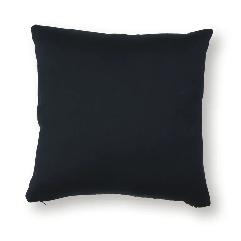 Schumacher Lotus Embroidery Pillow in Gold (SO7834004)