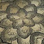 SO7834004 | Lotus Embroidery Pillow - Gold Schumacher Lotus Embroidery Pillow in Gold (SO7834004)