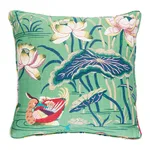 SO17293504 | Lotus Garden Pillow - Jade Schumacher Lotus Garden Pillow in Jade (SO17293504)