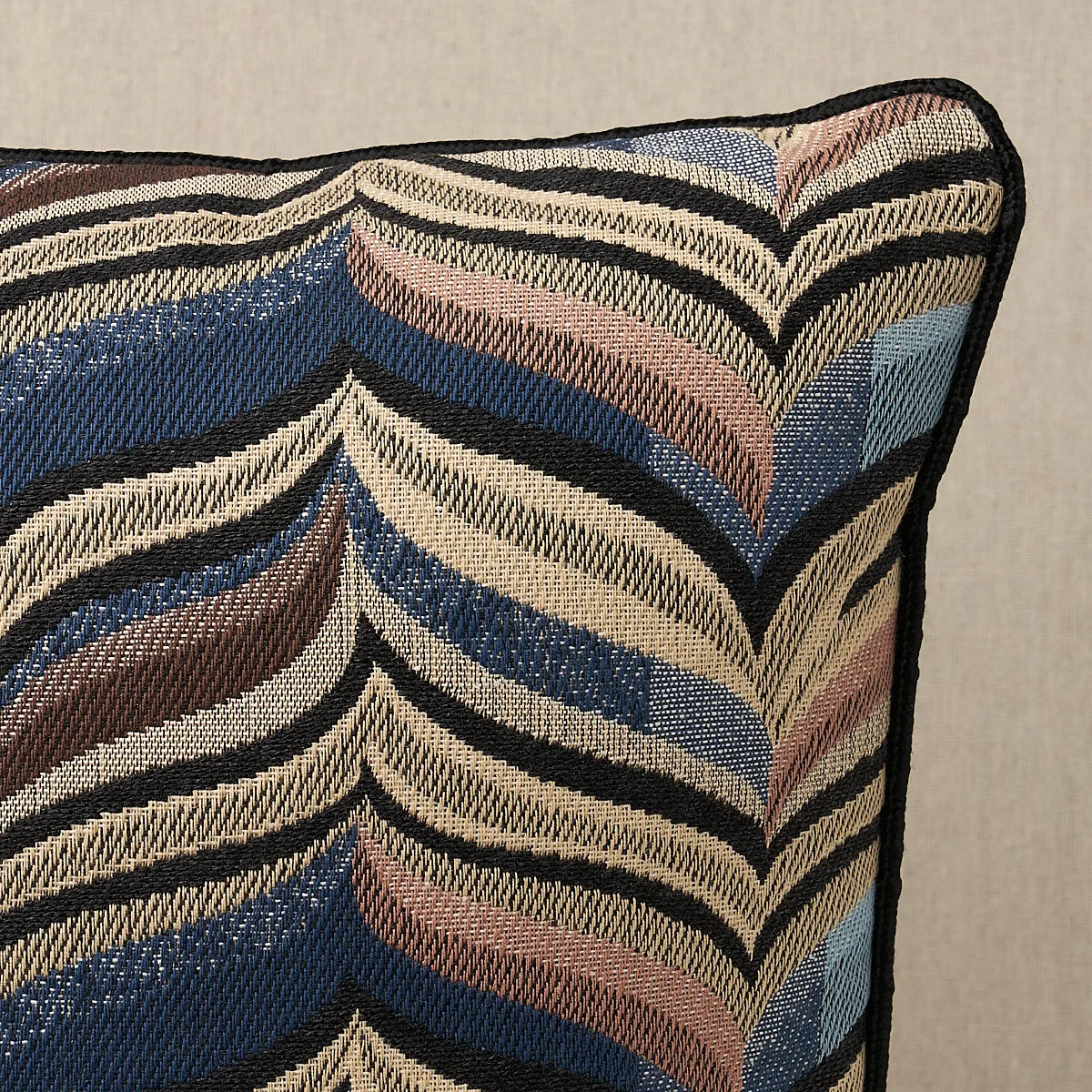 Schumacher Loulou Pillow in Opal (SO8273104)