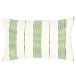 SO7909314 | Lubeck Stripe Pillow - Green Schumacher Lubeck Stripe Pillow in Green (SO7909314)