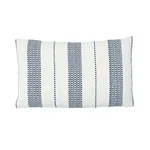 SO7909014 | Lubeck Stripe Pillow - Navy Schumacher Lubeck Stripe Pillow in Navy (SO7909014)