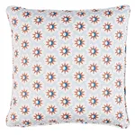 Lucie Pillow - Clay & Blue Schumacher Lucie Pillow in Clay & Blue