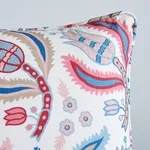 SO17985113 | Malabar Vine Pillow - Sky & Rose Schumacher Malabar Vine Pillow in Sky & Rose (SO17985113)