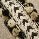 SO7565218 | Maracana Pom Pillow - Flax Schumacher Maracana Pom Pillow in Flax (SO7565218)