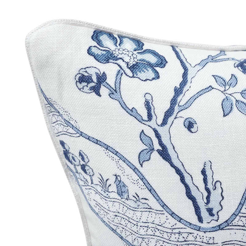 Marella Pillow - Delft Schumacher Marella Pillow in Delft