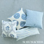 Marella Pillow - Delft Schumacher Marella Pillow in Delft