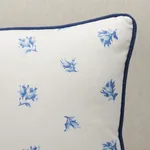 SO18084012 | Margie Floral Pillow - Porcelain Schumacher Margie Floral Pillow in Porcelain (SO18084012)