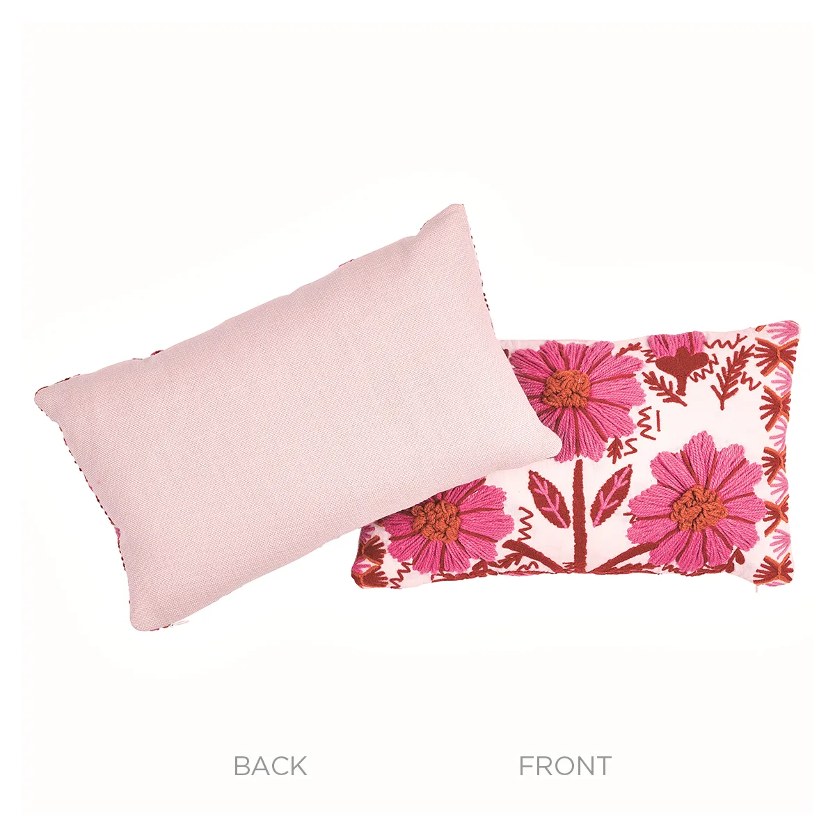 SO723310109 | Marguerite Embroidery Pillow a - Blossom Schumacher Marguerite Embroidery Pillow a in Blossom (SO723310109)