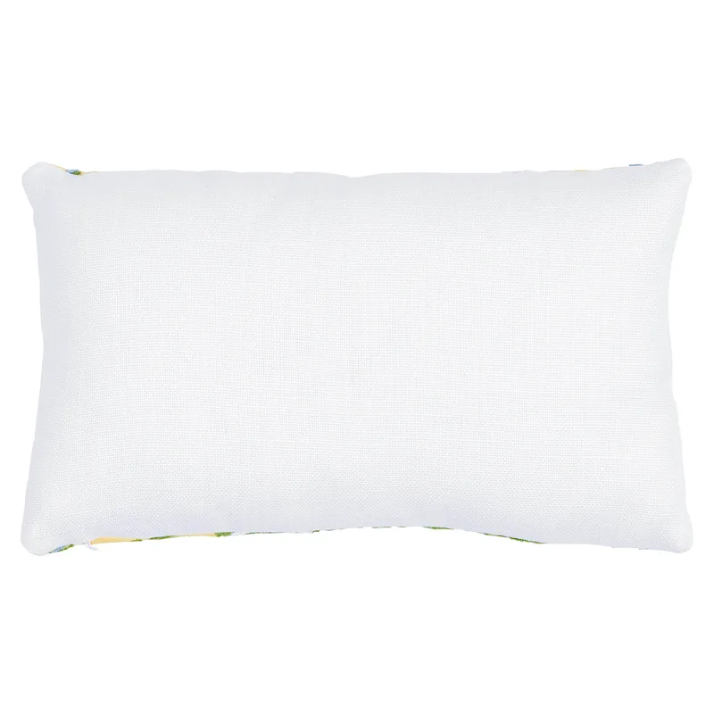 Schumacher Marguerite Embroidery Pillow a in Buttercup (SO723330109)