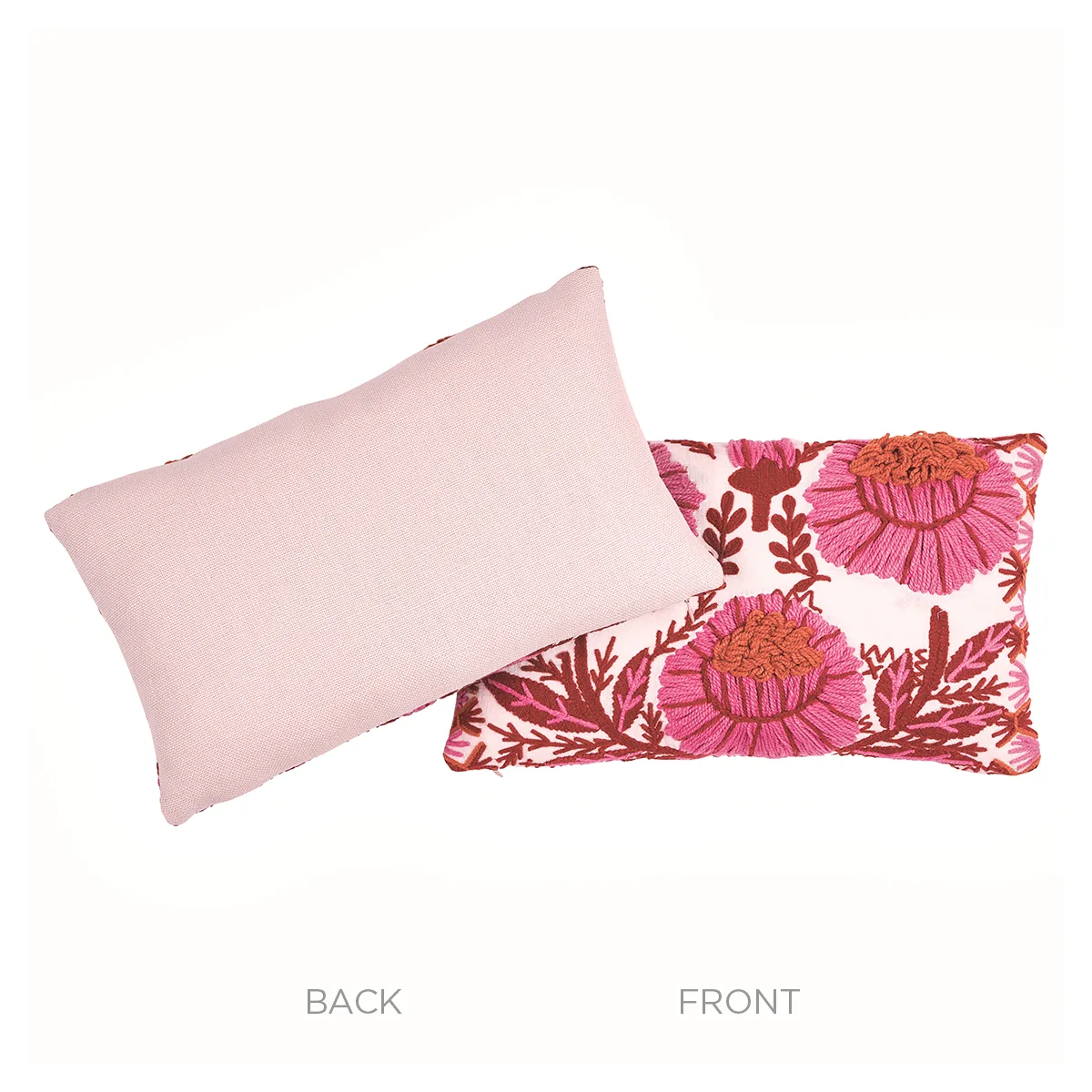 SO723310209 | Marguerite Embroidery Pillow B - Blossom Schumacher Marguerite Embroidery Pillow B in Blossom (SO723310209)